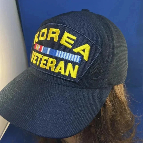 Korea Veteran Cap - Stylish Embroidered Baseball Hat - Picture 3 of 5